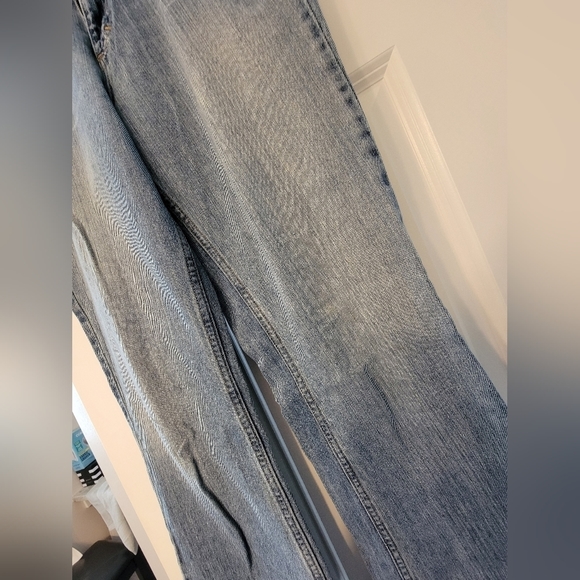 Women's American Eagle Light Wash Favorite Bootcut Jeans Size 10 Long - Picture 5 of 9